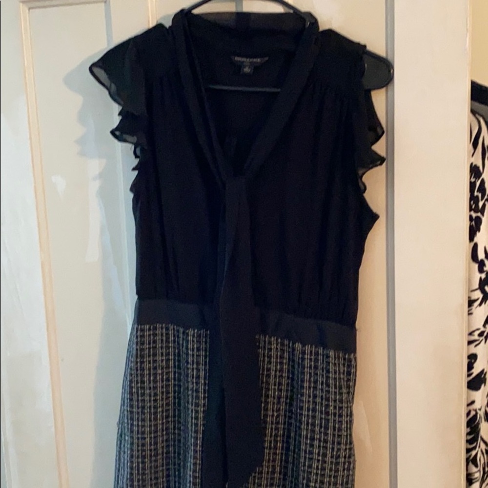 Banana republic dress- top sheer black